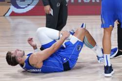 Dončić pod znakom pitanja za četvrtu utakmicu (video)