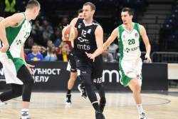 Partizan rutinski do dva boda