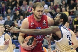 CSKA bez Krstića na Partizan