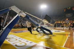 Ko&scaron; slomljen, AEK protestuje (video)