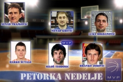 MVP petorka nedelje