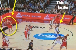 Harden se izgubio (video)