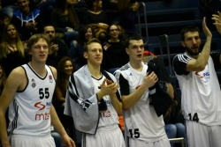 KUP KORAĆA: Partizan rutinski sa Dunavom