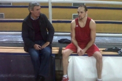 Svetislav Pe&scaron;ić i Igor Rakočević (foto: KK Crvena zvezda)
