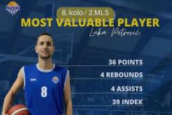 DMLS: Petrović je MVP osmog kola, Radnik slavio pobedu u vatrenoj atmosferi (video)