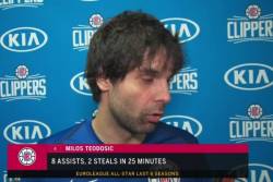 Teodosić: Srećan sam zbog debija, ne zbog poraza